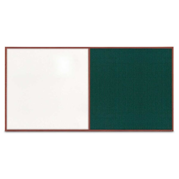 Enclosed Corkboard, 1 Door, 72"x48", 4" Fra, UV3412-BRONZE-FORBO